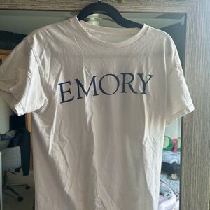 White T-Shirt Emory University